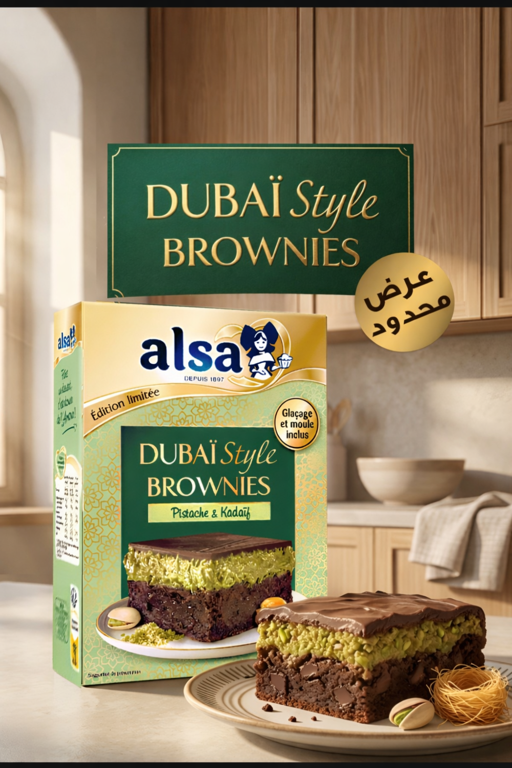 Lancement Alsa Dubai Style Brownies Edition limitée