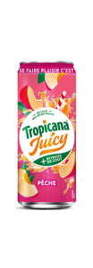 TROPICANA JUICY PECHE ROUGE 33CL